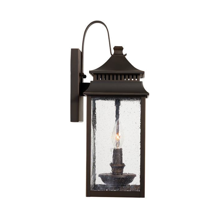 Capital Lighting 936921OZ Two Light Outdoor Wall Lantern, Oiled Bronze