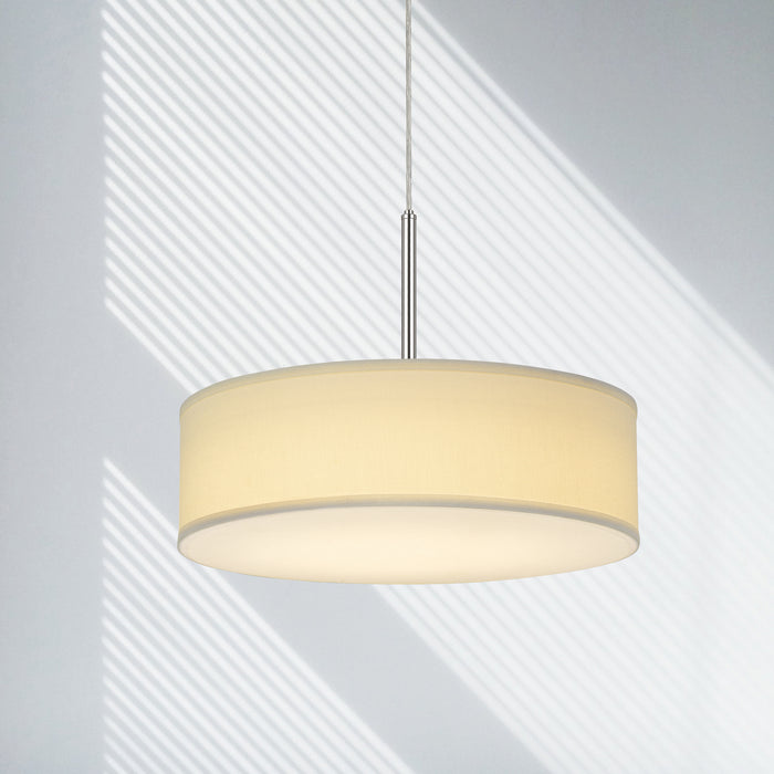 Cal Lighting FX-3731-OW LED Pendant, Off White