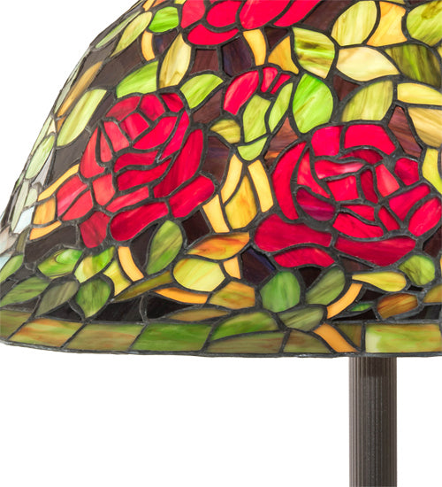 Meyda Tiffany 229110 Three Light Floor Lamp, Mahogany Bronze