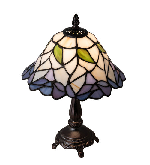 Meyda Tiffany 123761 One Light Table Lamp, Mahogany Bronze