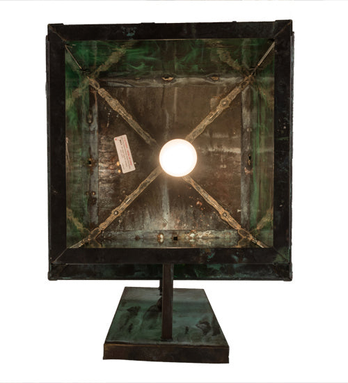Meyda Tiffany 172099 One Light Wall Sconce, Verdigris