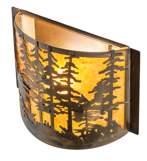 Meyda Tiffany 214575 One Light Wall Sconce, Antique Copper