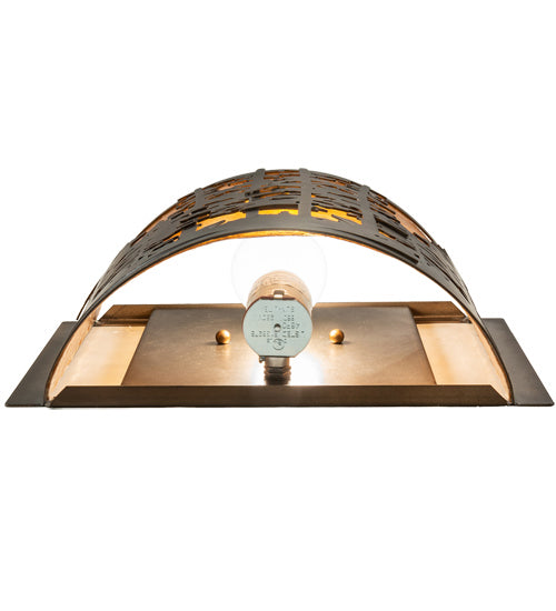 Meyda Tiffany 214575 One Light Wall Sconce, Antique Copper