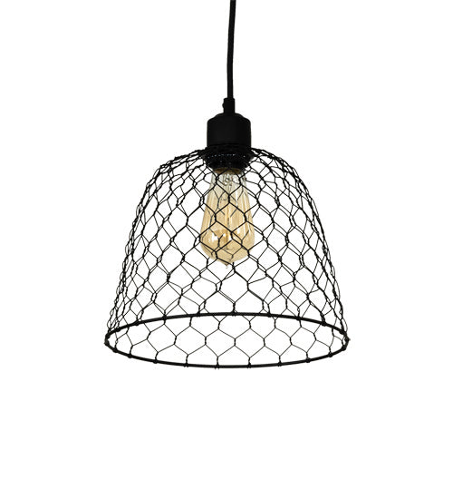 Meyda Tiffany 216779 LED Pendant, Solar Black