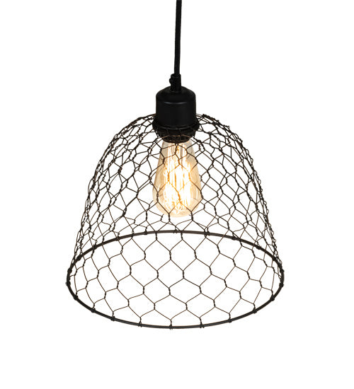 Meyda Tiffany 216779 LED Pendant, Solar Black
