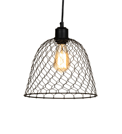 Meyda Tiffany 216779 LED Pendant, Solar Black