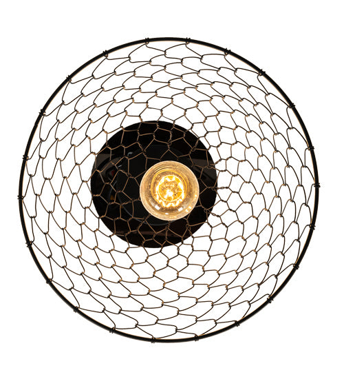 Meyda Tiffany 216779 LED Pendant, Solar Black