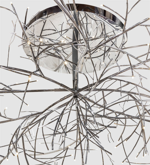 Meyda Tiffany 221927 LED Chandelier, Polished Stainless Steel
