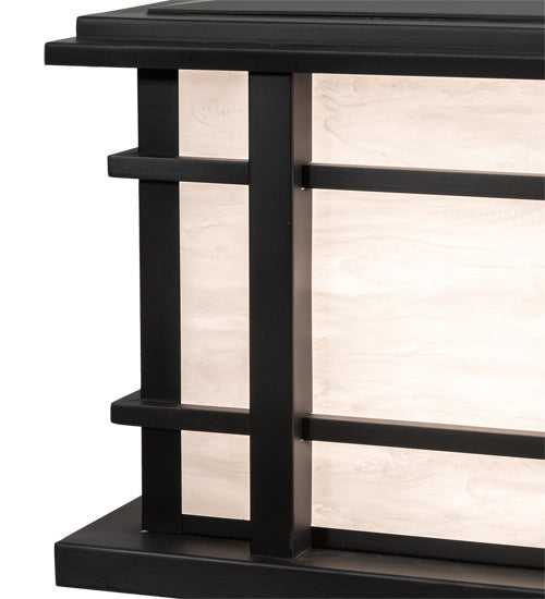 Meyda Tiffany 224147 Four Light Pier Mount, Craftsman Brown
