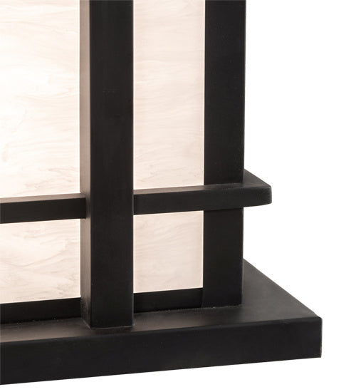 Meyda Tiffany 224147 Four Light Pier Mount, Craftsman Brown