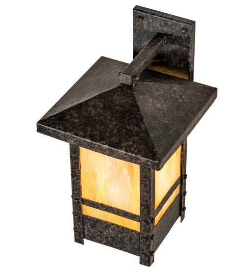 Meyda Tiffany 224165 One Light Wall Sconce, Coffee Bean