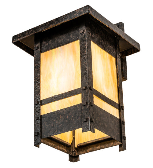 Meyda Tiffany 224165 One Light Wall Sconce, Coffee Bean