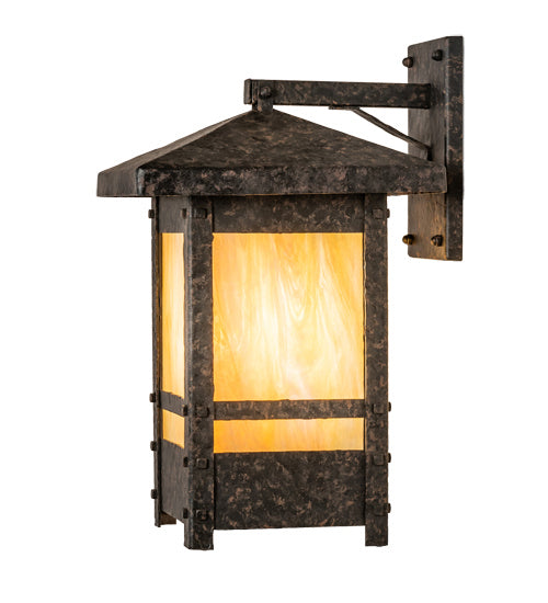 Meyda Tiffany 224165 One Light Wall Sconce, Coffee Bean