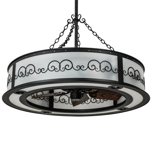 Meyda Tiffany 225290 16 Light Chandel-Air, Old Wrought Iron
