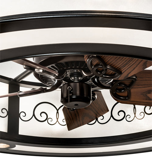 Meyda Tiffany 225290 16 Light Chandel-Air, Old Wrought Iron