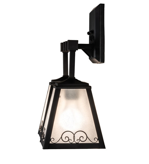 Meyda Tiffany 225698 Two Light Wall Sconce, Craftsman Brown