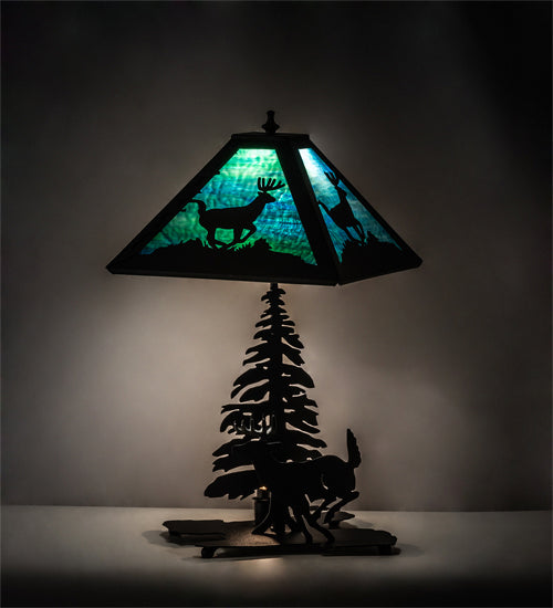 Meyda Tiffany 228148 Two Light Table Lamp