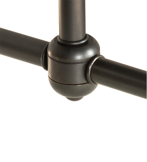 Meyda Tiffany 228850 Two Light Flushmount, Craftsman Brown