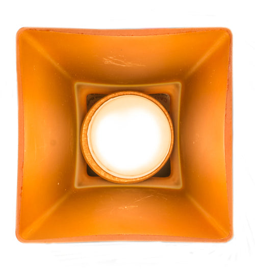 Meyda Tiffany 229387 One Light Flushmount, Timeless Bronze