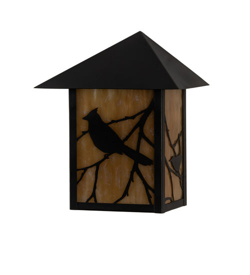 Meyda Tiffany 41861 One Light Wall Sconce, Craftsman Brown