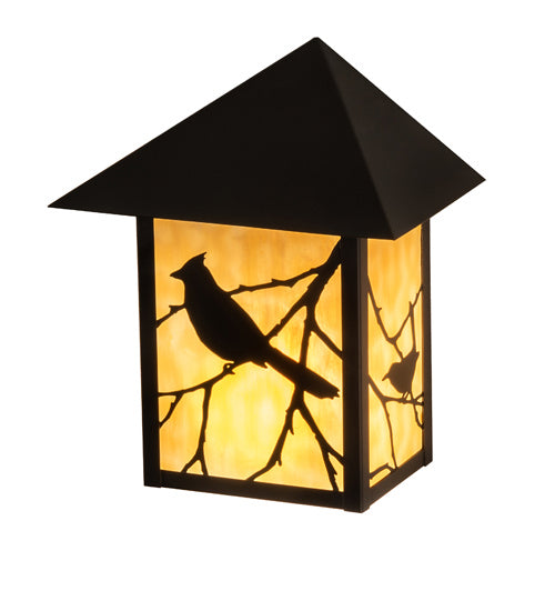 Meyda Tiffany 41861 One Light Wall Sconce, Craftsman Brown