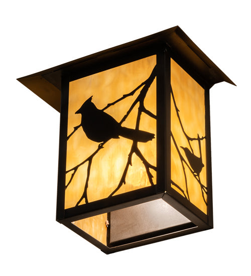 Meyda Tiffany 41861 One Light Wall Sconce, Craftsman Brown