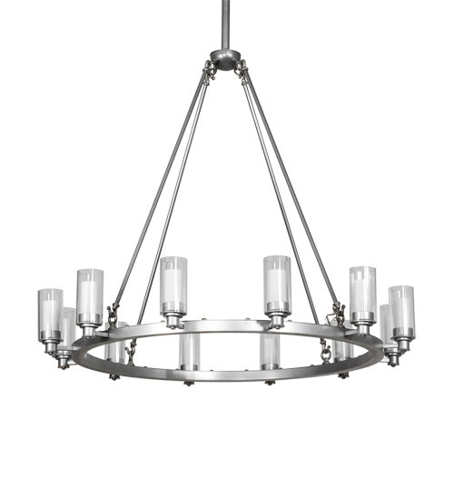 Meyda Tiffany 203297 LED Chandelier, Sparkle Silver