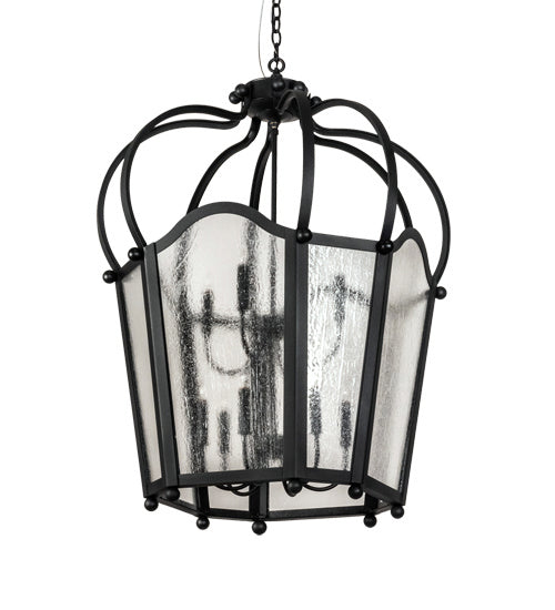 Meyda Tiffany 230264 Ten Light Pendant, Textured Black
