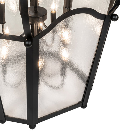 Meyda Tiffany 230264 Ten Light Pendant, Textured Black