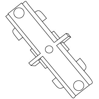 Eurofase 1560-01 Mini Connector, Black