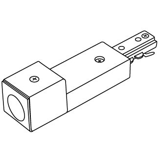 Eurofase 1617-01 Conduit Feed, Black