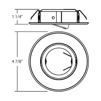 Eurofase 19165-02 Gimbal, White
