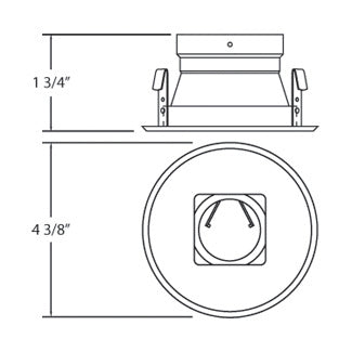 Eurofase 19597-02 Regress, White