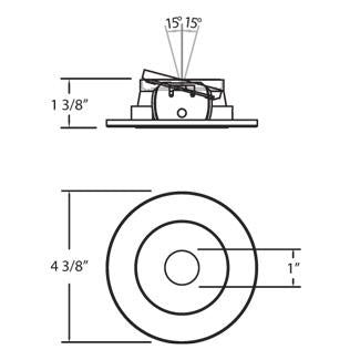 Eurofase 21779-09 Pin,Hole, Bronze