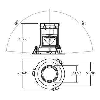 Eurofase 21813-016 LED Recessed, Chrome