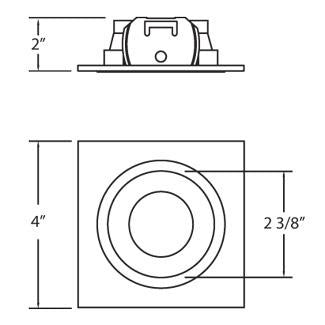 Eurofase 22749-10 Regress, Aluminum