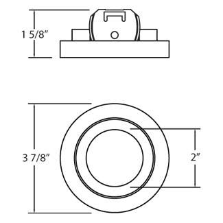 Eurofase 23932-05 Cylinder, Chrome