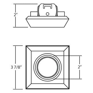 Eurofase 23933-05 Trim, Aluminum