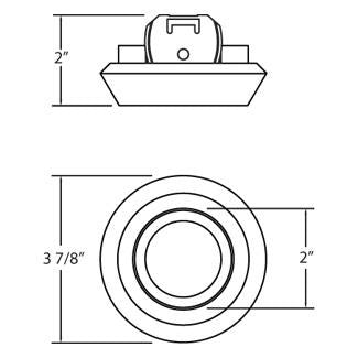 Eurofase 23934-05 Cylinder, Aluminum