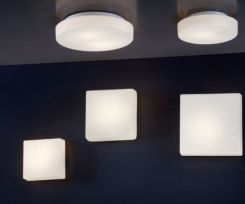 Eurofase 26144-016 One Light Flushmount, White