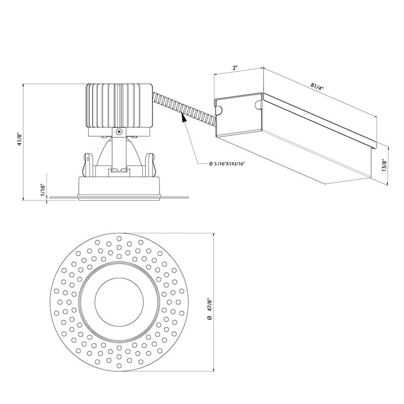 Eurofase 28715-30-016 One Light Downlight, White