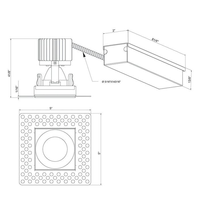 Eurofase 28717-35-010 One Light Downlight, White
