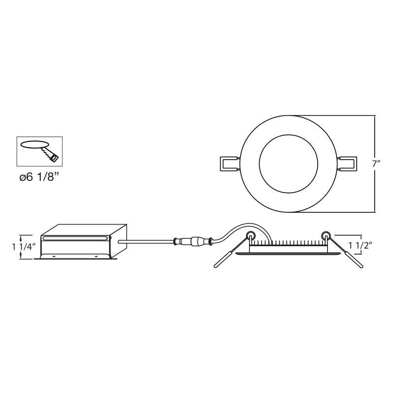Eurofase 28990-024 LED Recessed, Brushed Nickel