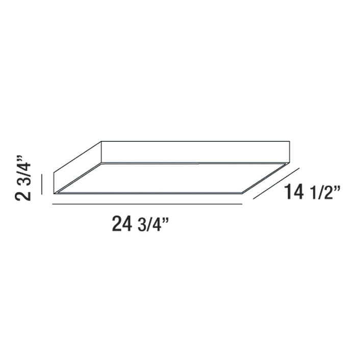 Eurofase 29003-30-013 LED Flush Mount, Silver