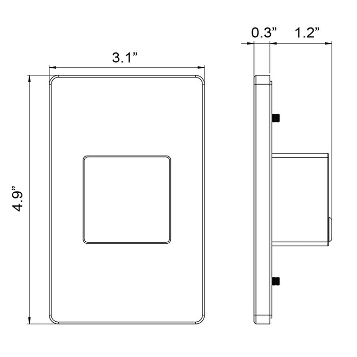 Eurofase 30286-016 LED Inwall, White