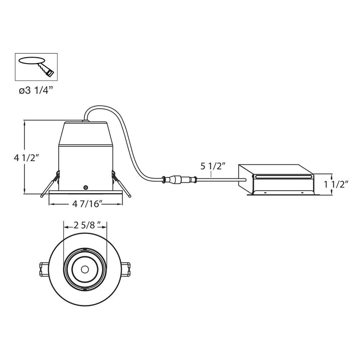 Eurofase 31224-04 LED Recessed, Brushed Nickel