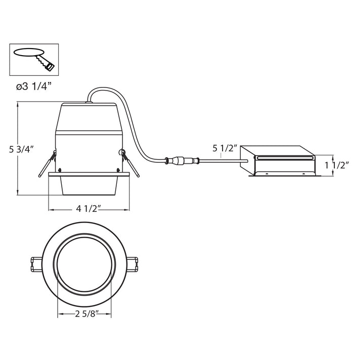 Eurofase 31228-57 LED Recessed, White