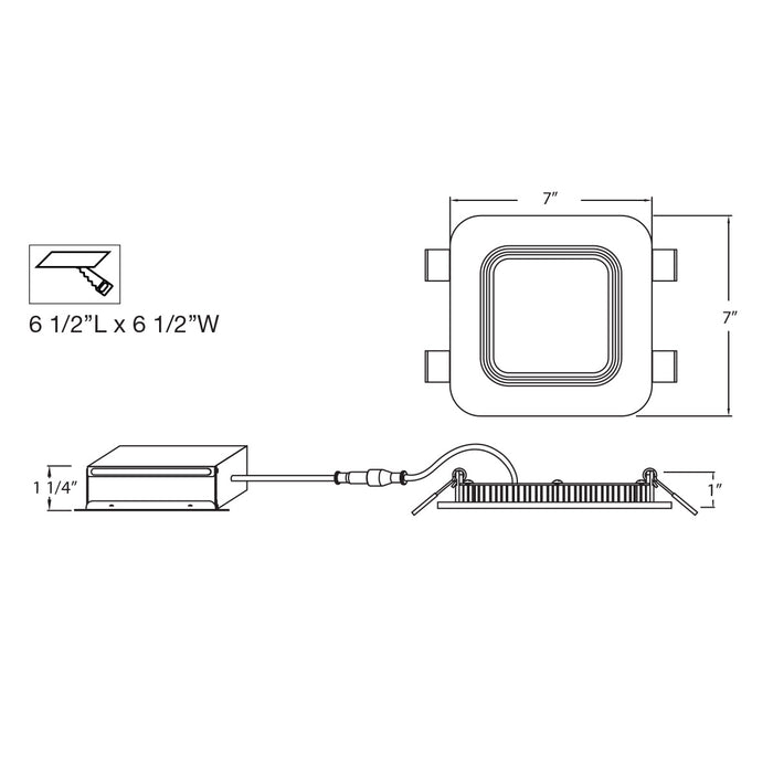Eurofase 31244-02 LED Recessed, White