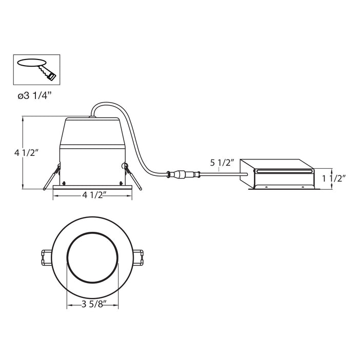 Eurofase 31667-123 LED Recessed, Chrome