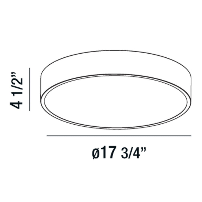 Eurofase 32694-017 LED Flush Mount, White
